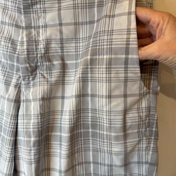 Mens Nike Golf Dri-Fit plaid shorts size 32 E1.2 - Picture 5 of 7